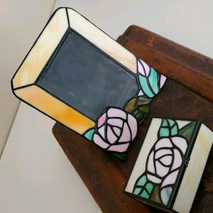 Tiffany Style Stained Glass Set
